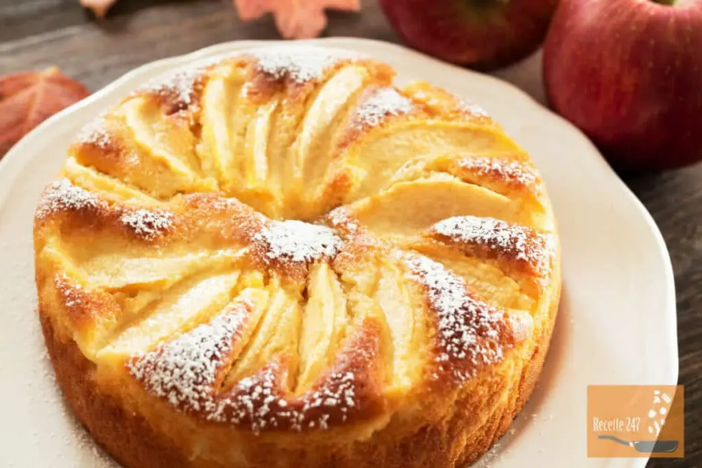 Gâteau au yaourt à la noix de coco et aux pommes: Une douceur exquise pour toutes les occasions
