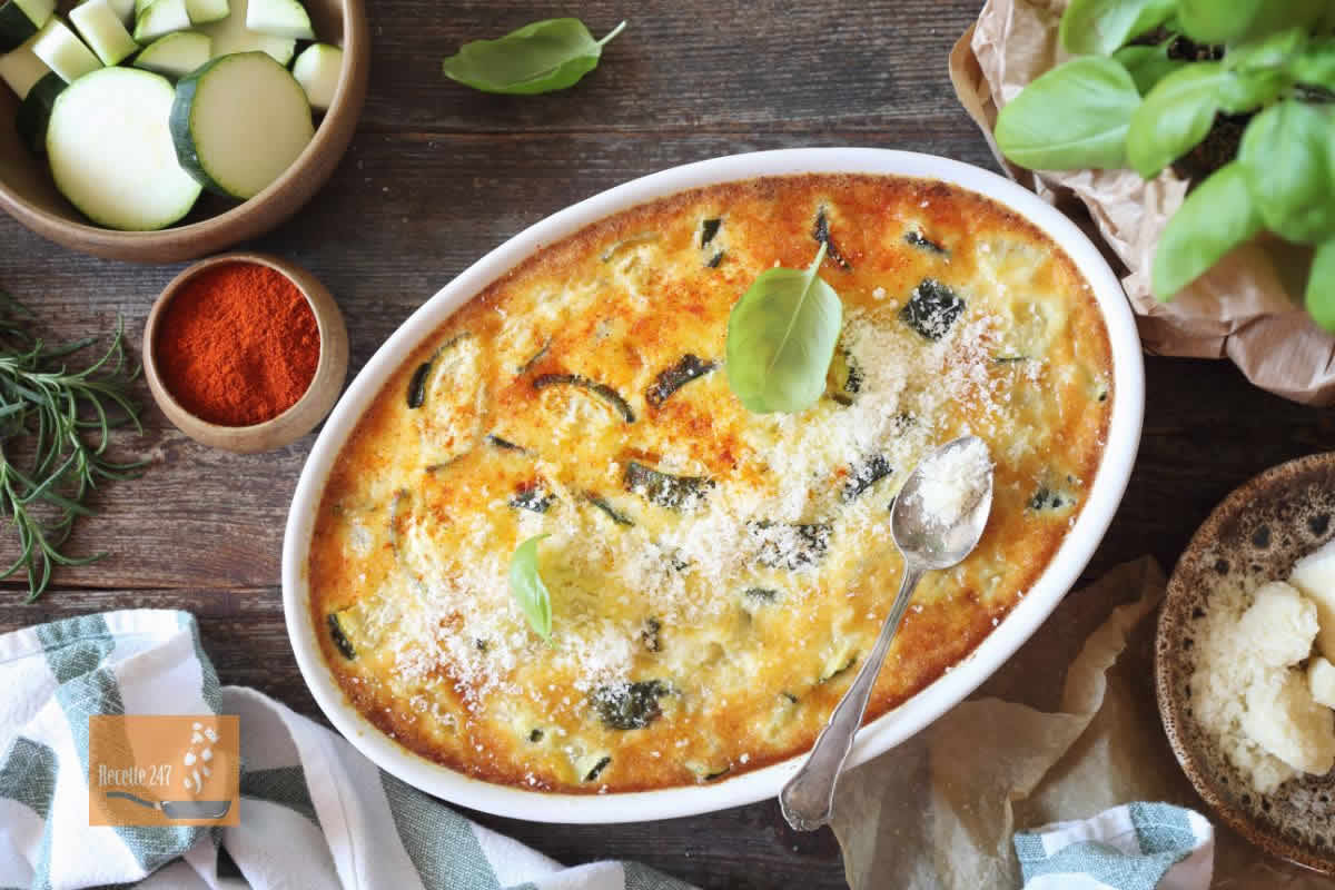 Gratin de courgettes au curry: Un plat savoureux et succulent