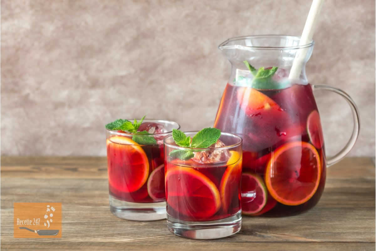 Sangria espagnole Authentique: Une explosion de saveurs méditerranéennes