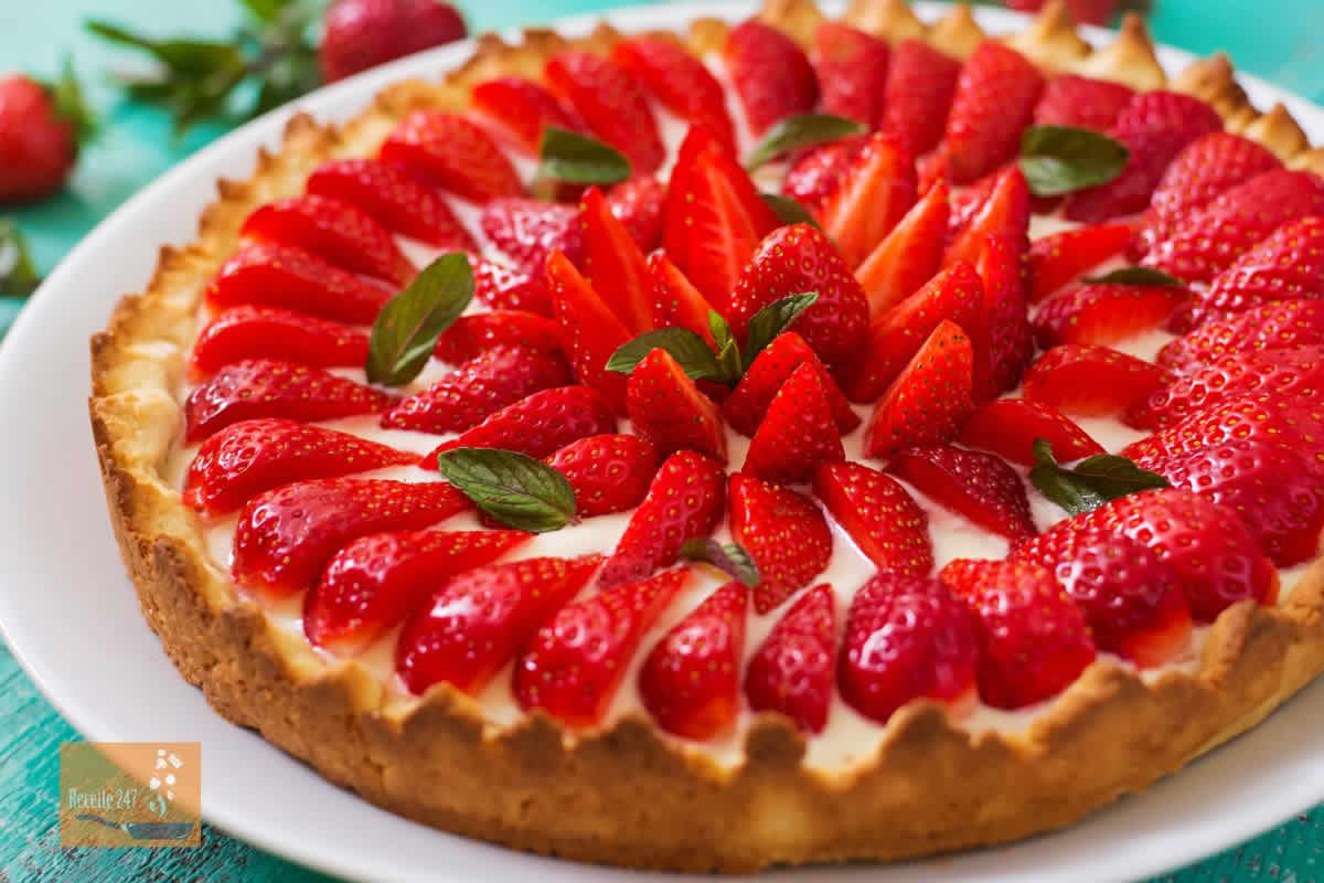 Tarte aux fraises à la crème pâtissière: Un classique revisité