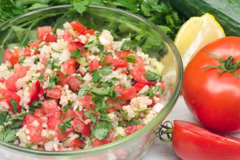 Taboulé libanais authentique : Fraîcheur et saveurs du levant