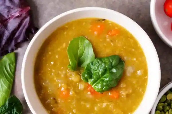 Mitonnée de pois cassés aux saucisses au Thermomix