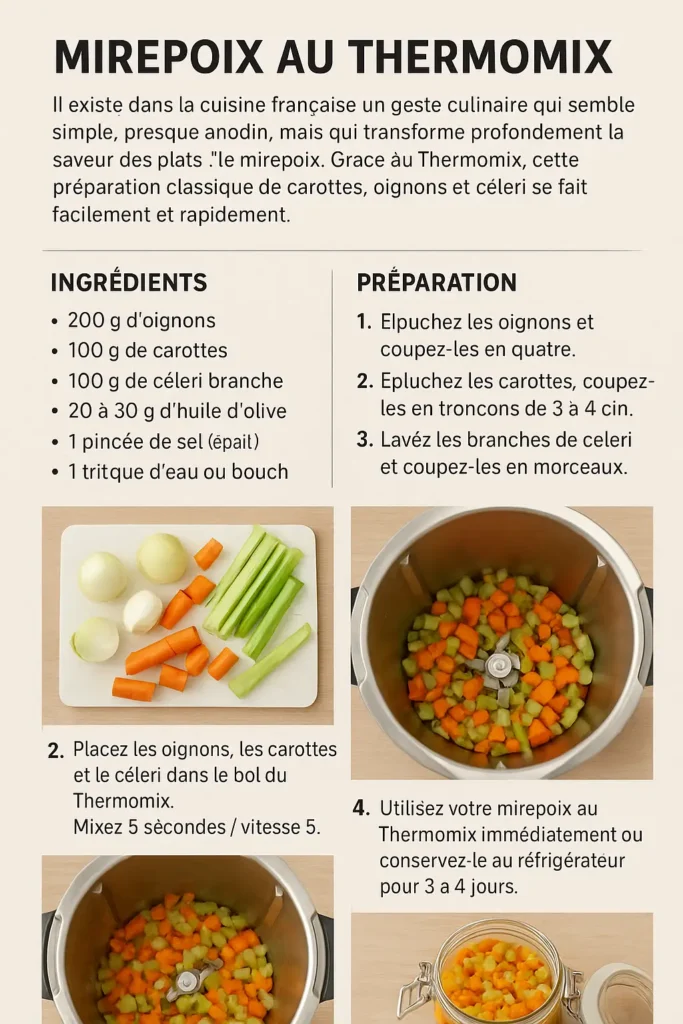 Mirepoix au Thermomix-Etape1