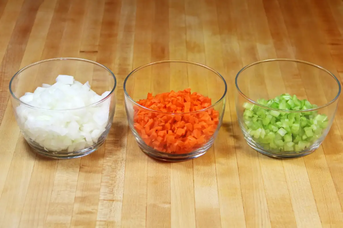 Mirepoix au Thermomix