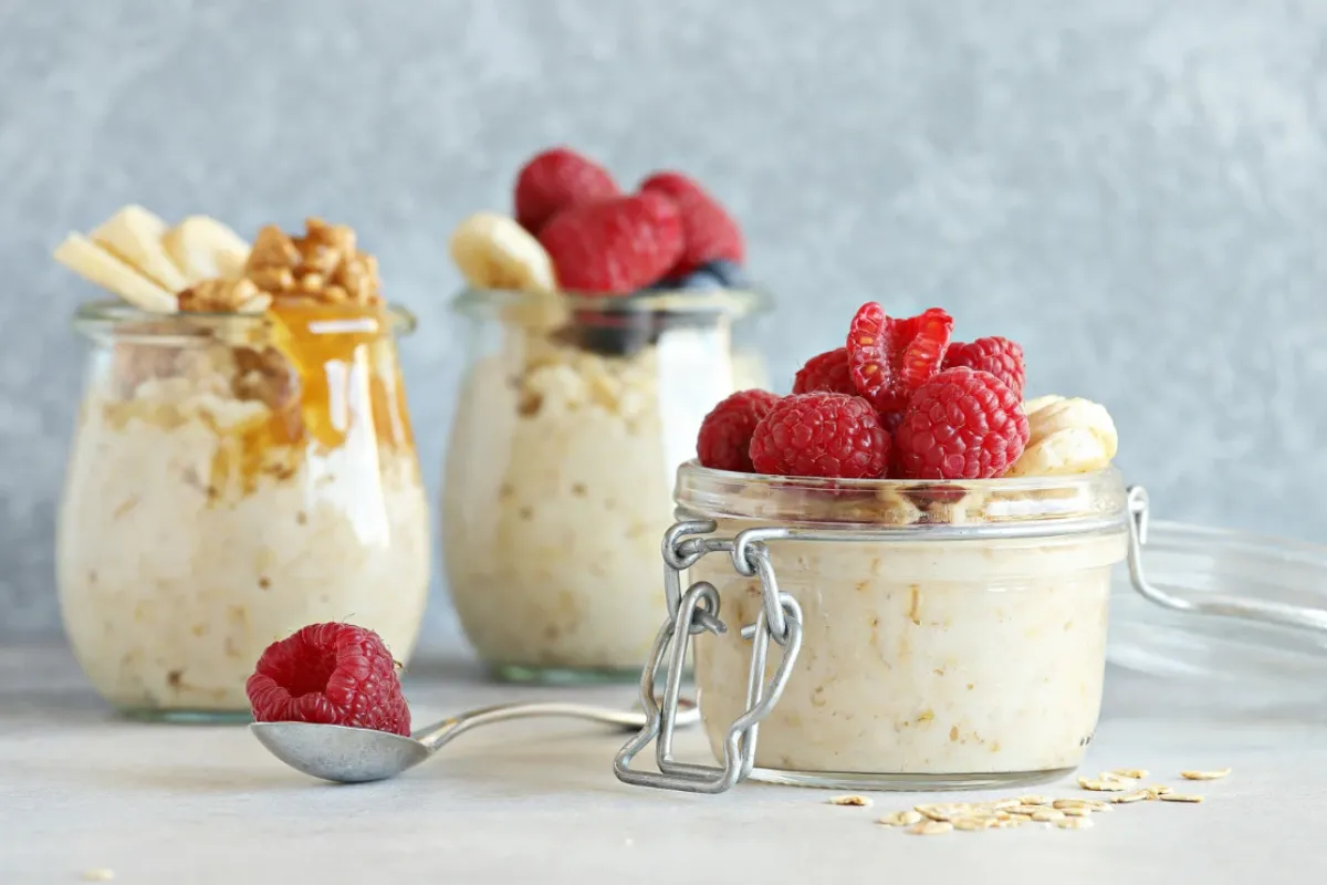3 recettes healthy d'overnight oats