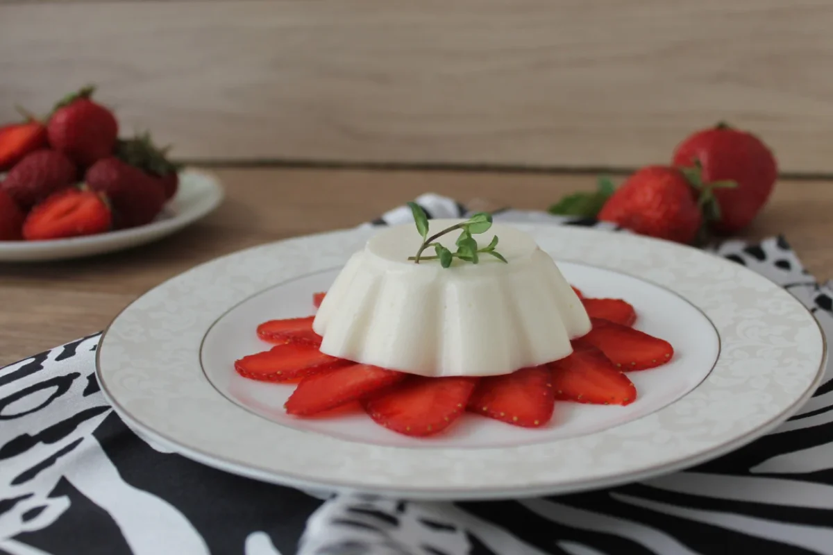 Blanc-manger à la vanille au Thermomix