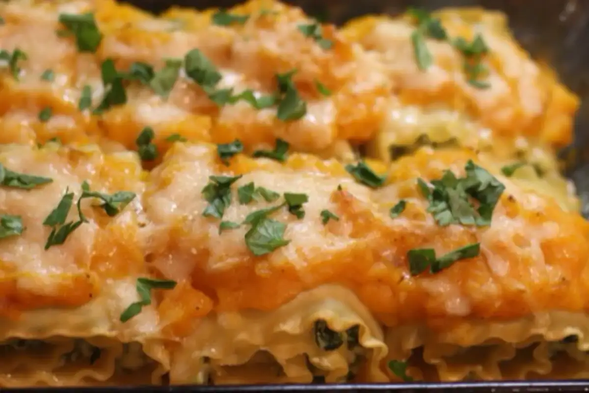 Lasagnes Butternut & champignons au Thermomix