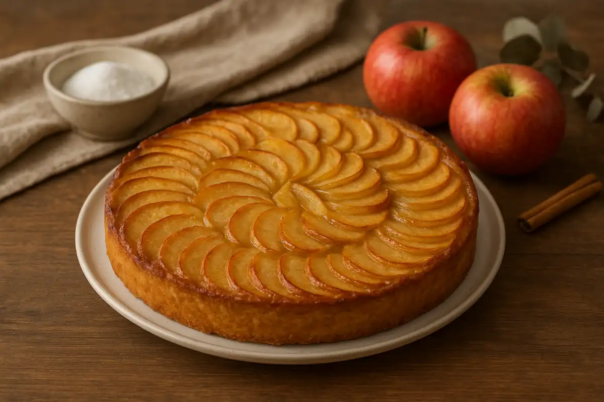 Tarte aux pommes sans pâte au Thermomix