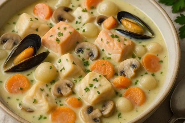 Blanquette de la mer au Thermomix