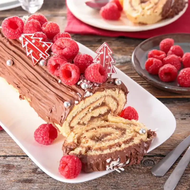 7 Meilleures Recettes de Bûches de Noël au Thermomix