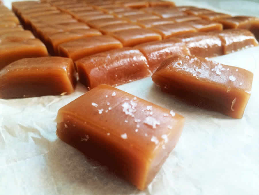 Caramels mous au beurre salé de Noël au Thermomix