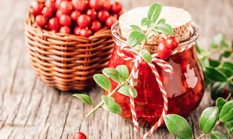 Confiture de Noël aux airelles au thermomix