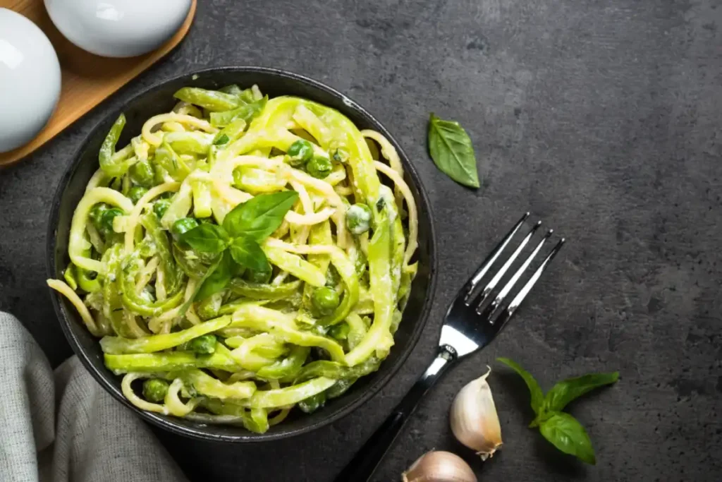 Spaghetti aux courgettes au Thermomix